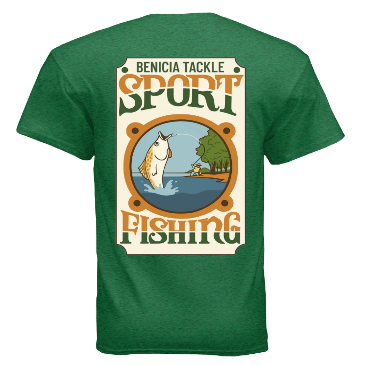 ANTIQUE IRISH GREEN - BACK