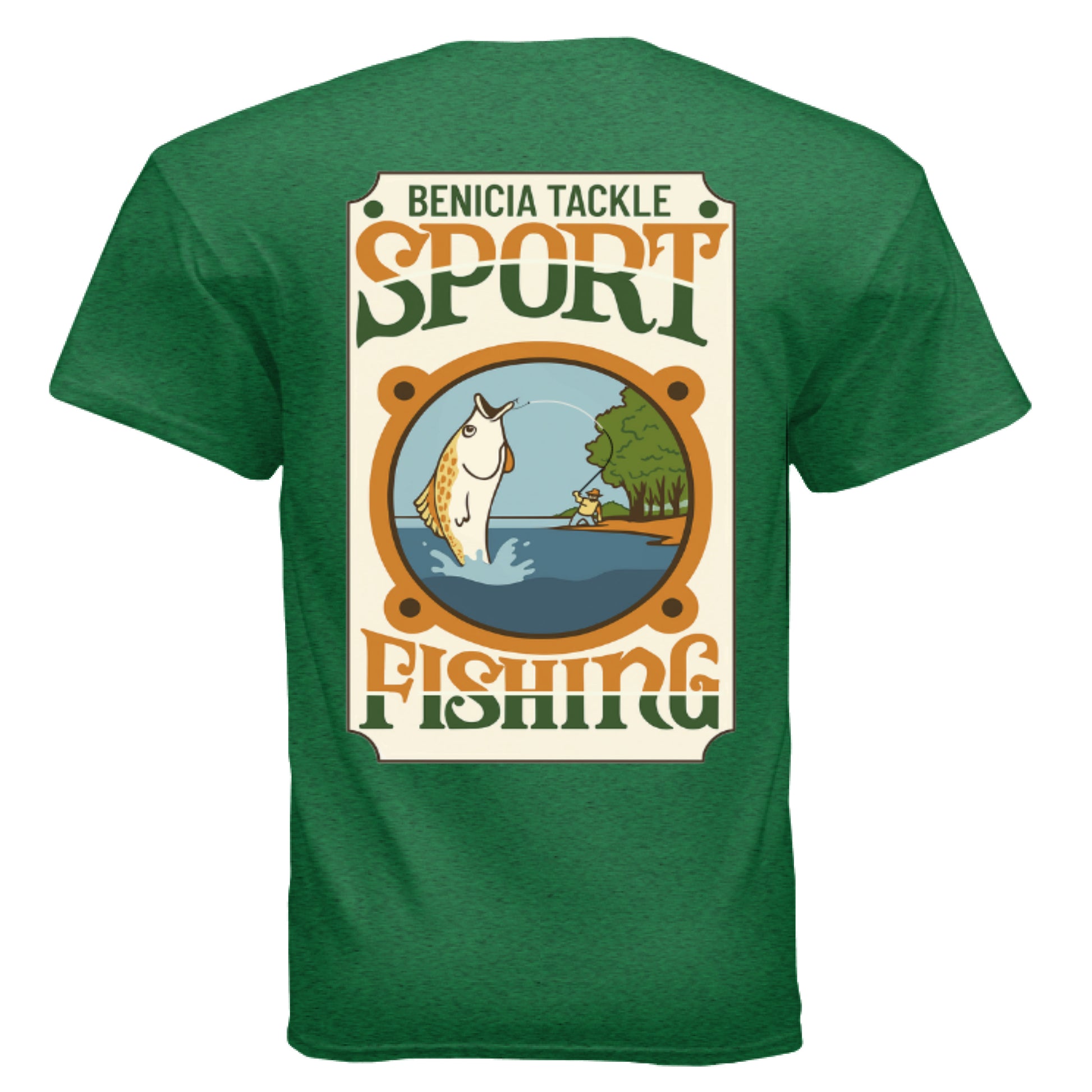 ANTIQUE IRISH GREEN - BACK